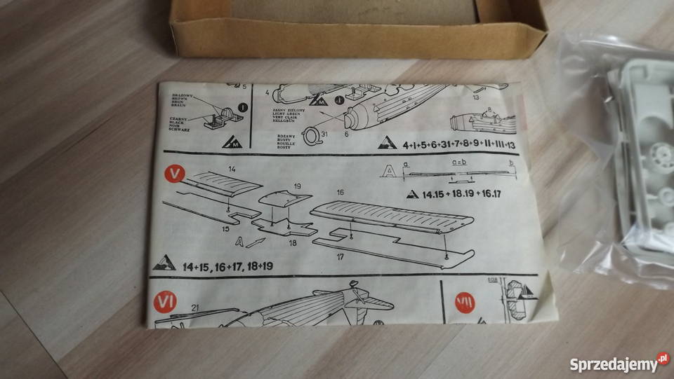 Unikat Model do sklejania LWS CZAPLA z Prlu Grodziczno sprzedam