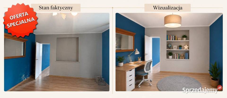Wejherowo Nanice 4pok mieszkanie 92 m2 na pomorskie