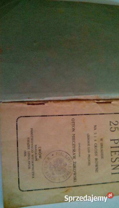 Książka 25 PieśniOtto Mieczysław Żukowski Pozostałe zachodniopomorskie Szczecinek