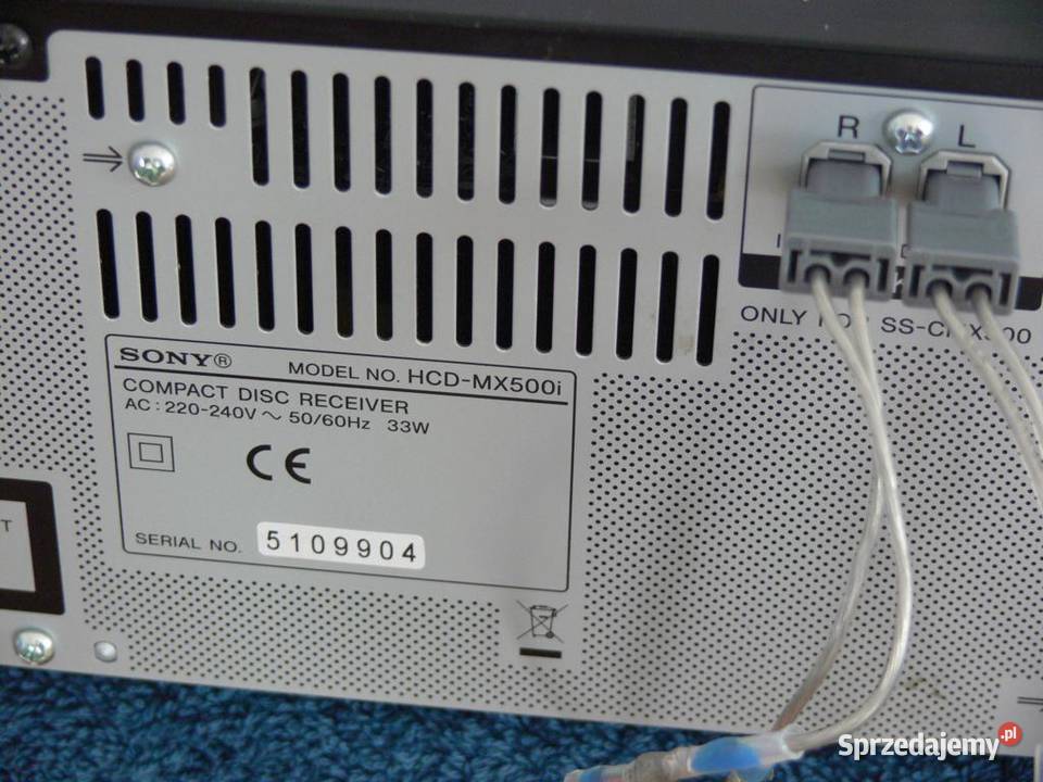 Wieża Sony USB mp3 CD RDS AUX WYSYŁKA Wieże i miniwieże Jasło