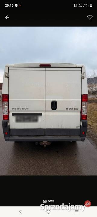 Peugot boxer 2013 Z Niemiec hak Iłża