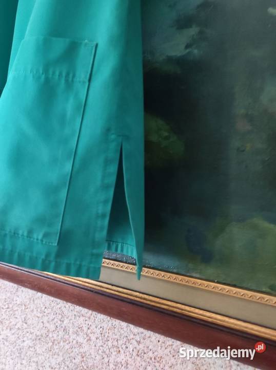 zielona fartuch bluza medyczna stomatologoczna krótki Bluzki i koszule