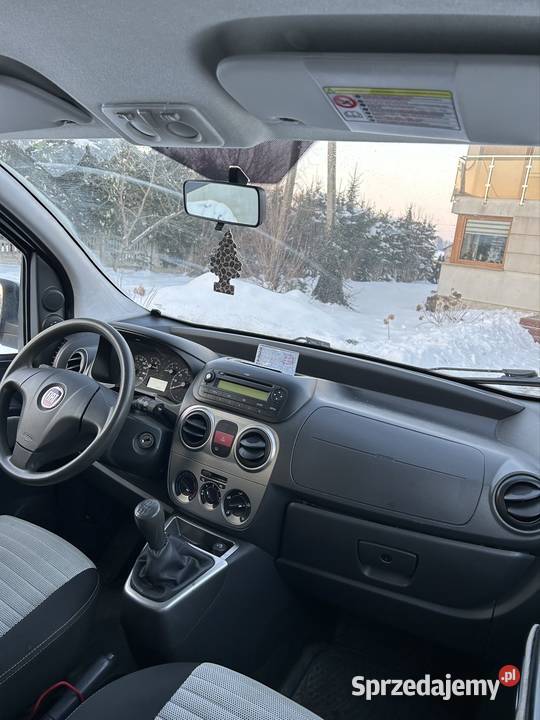 Fiat fiorino qubo 14 benzyna 5 osobowy hak Mława