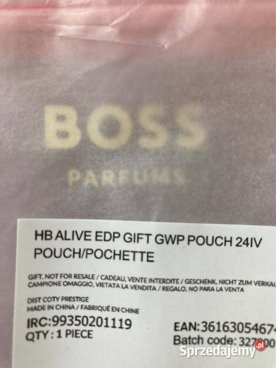 Kosmetyczka Elegancka Hugo Boss Unisex Torby i torebki śląskie Czerwionka-Leszczyny