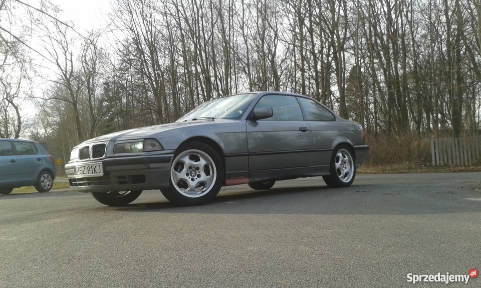 Piękne BMW 318is e36 m42b18 140 srebrny