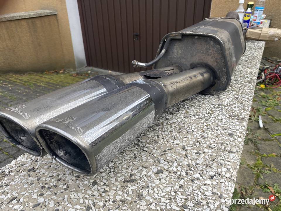 Sportowy wydech REMUS idealny stannie spawany tłumiki śląskie Bielsko-Biała sprzedam