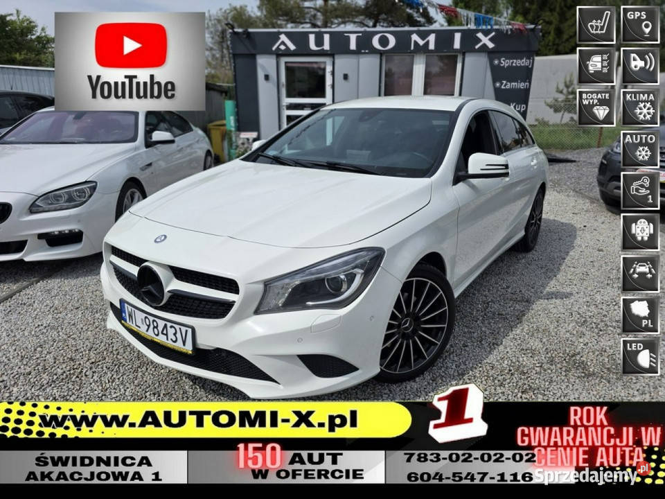 Mercedes CLA 200 16Benz 156 Ledy AMG Gwarancja w manualna Świdnica