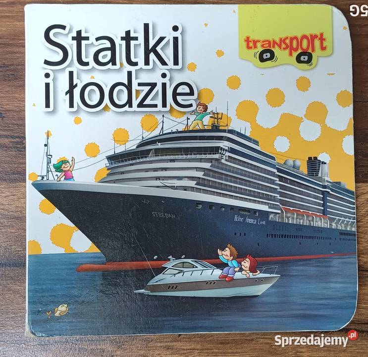 Statki łodzie Transport książeczka Zbylitowska Góra