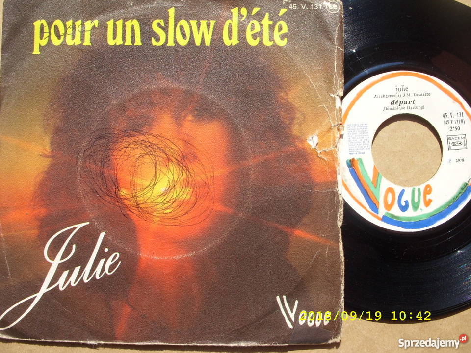 JULIEPOUR UN SLOW DETE Singiel winyl płyta winylowa Wołów