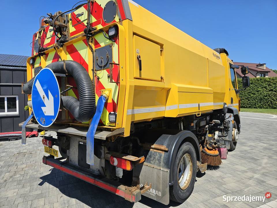 DAF LF 55230 Zamiatarka dwustronna SCARAB MAGNUM podkarpackie Ropczyce sprzedam