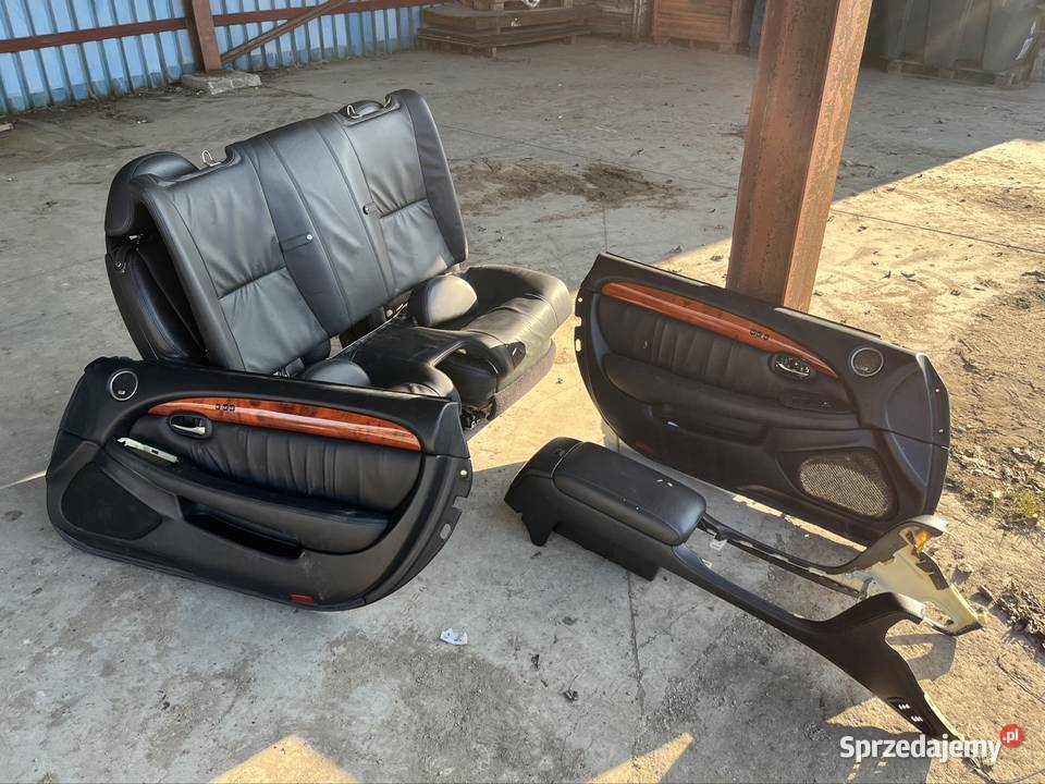 Lexus SC430 Kompletna tapicerka czarna super Warszawa
