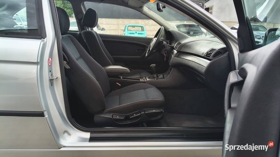 BMW 316ti Compact E46 2001 r 176 858 1 srebrny Zgierz