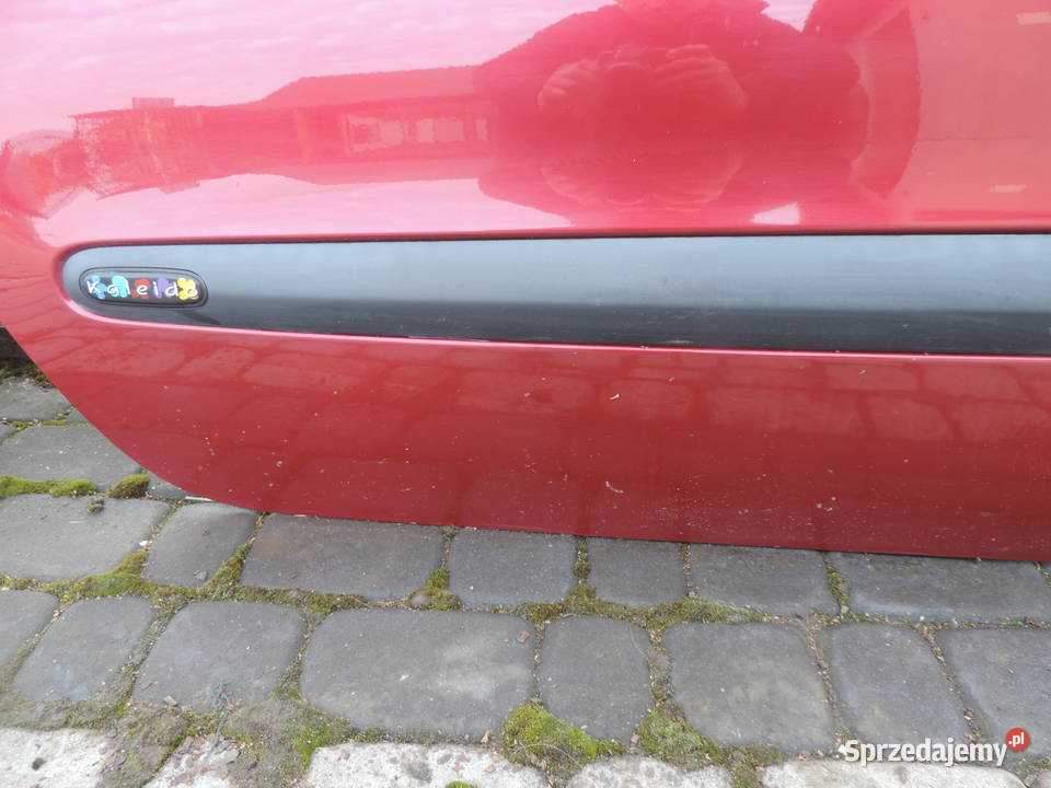 DRZWI LEWY PRZÓD RENAULT SCENIC 1 LAKIER NV713 osobowe Nowy Sącz