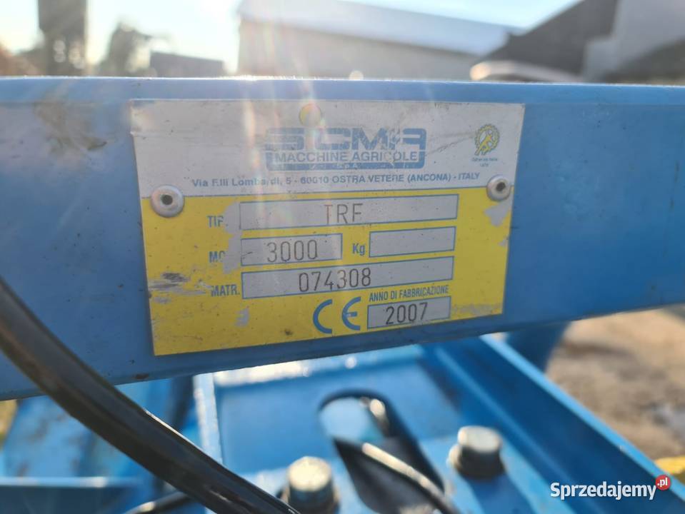 Mulczer Sicma 3 metry sprzedam