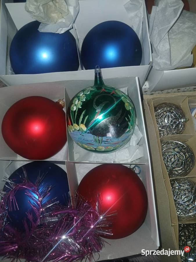 Bombki ozdoby choinkowe Grabów nad Pilicą