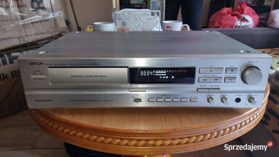 Magnetofon kasetowy szufladkowy Denon DRS610 Warta