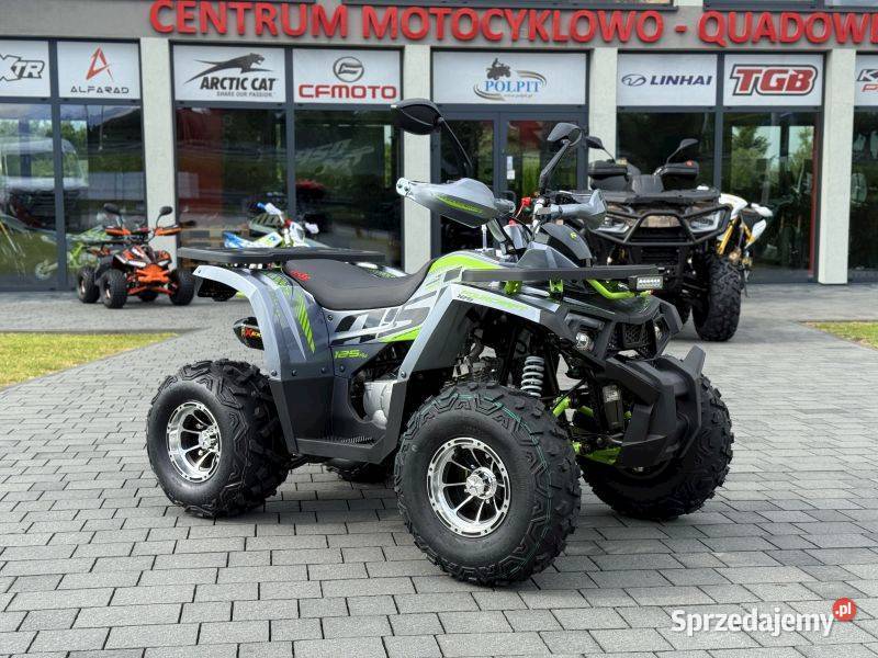 QUAD ASIX FOURCRAFT 125CC SZAROZIELONY