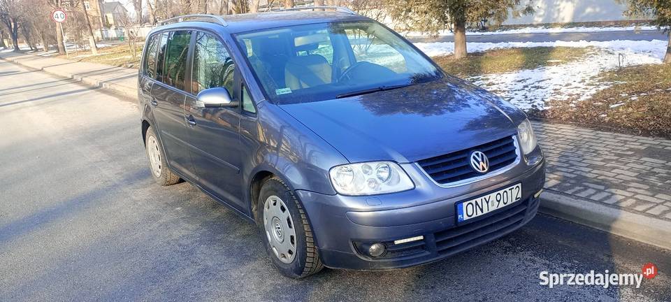 VW Touran 5 osobowy 1900 TDI zamiana Paczków