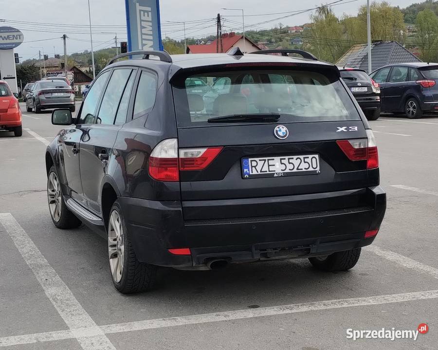 BMW X3 4x4 20 177 2008 SUV faktura 177KM Rzeszów