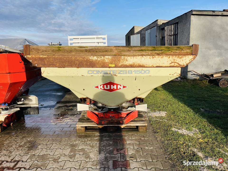 Rozsiewacz Kuhn Zsb 900 l Zsb 1500 l Rauch Zsb Rolnictwo wielkopolskie sprzedam