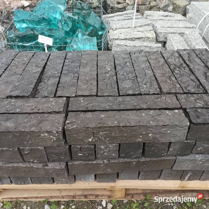 Palisada czarna Bazaltowa Grys Bazaltowy Opornik małopolskie Oświęcim sprzedam