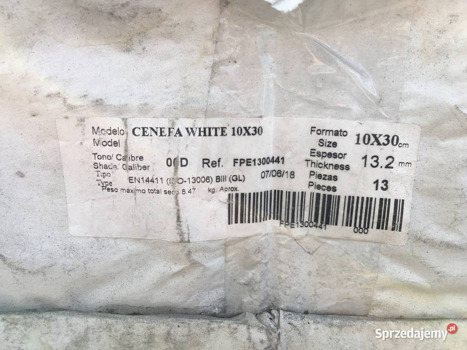 Listwa cenefa white 10x30 firmy ROCA mazowieckie Reguły sprzedam