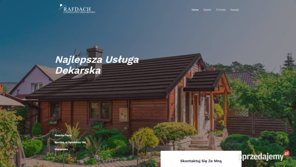 Strony www grafika copywriting pozycjonowanie małopolskie Roczyny