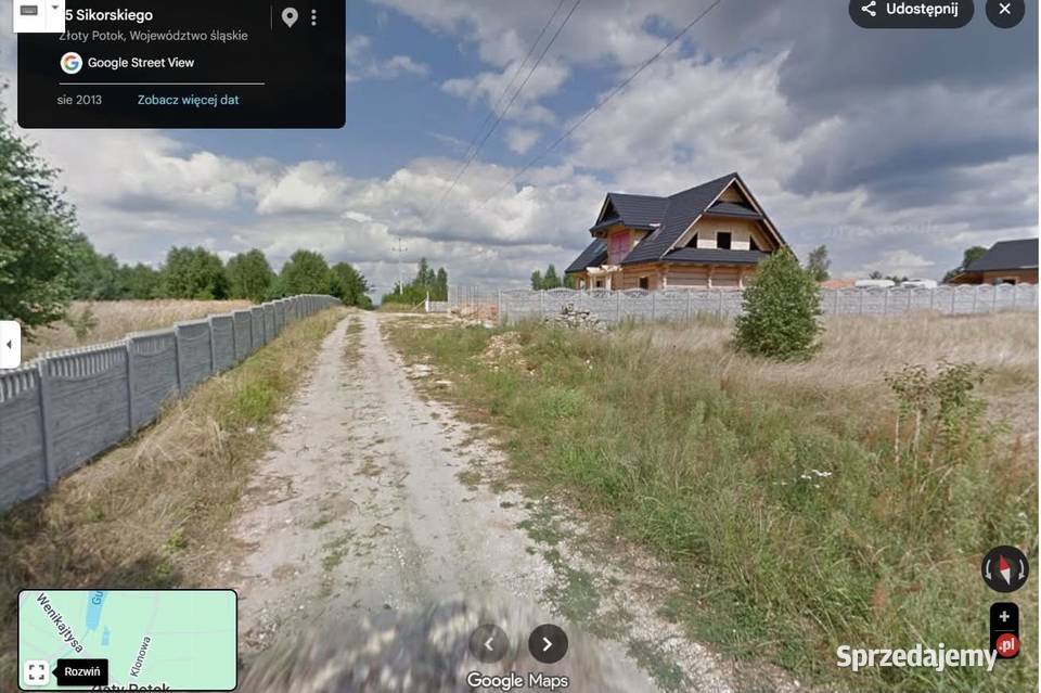 działka w Złotym Potoku budowlana Złoty Potok