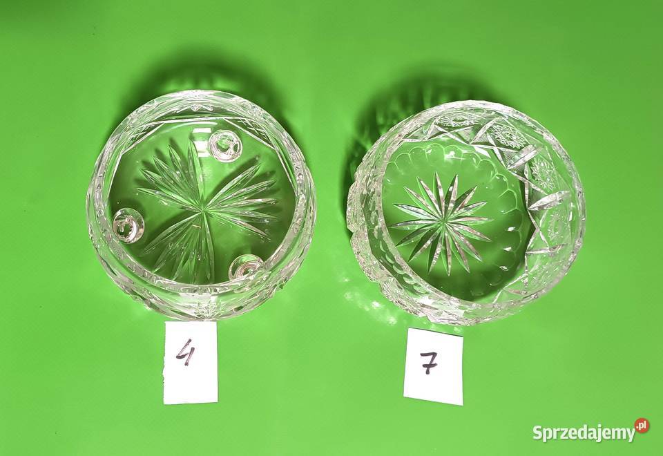 Miski kryształowe kryształy 2 opolskie Opole