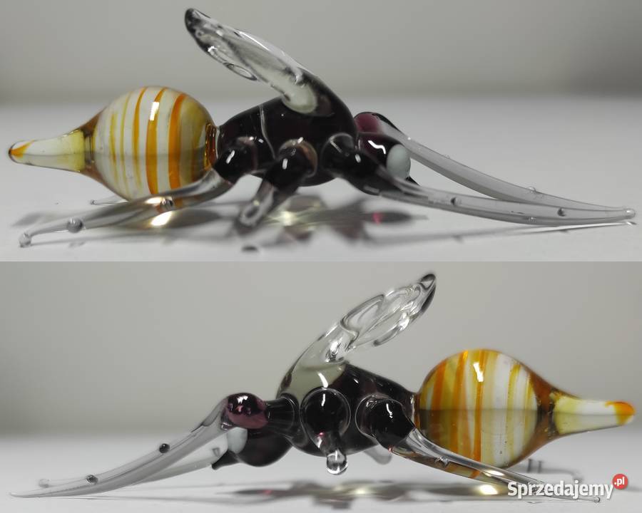 Owad ze szkła szklany szkło szklana figurka Warszawa