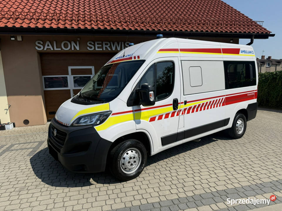 Fiat Ducato Ambulans Rampa Orzech