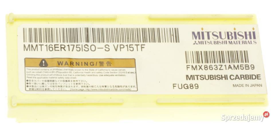 Mitsubishi MMT16ER175 ISOVP15TF o skoku 175 Lubań