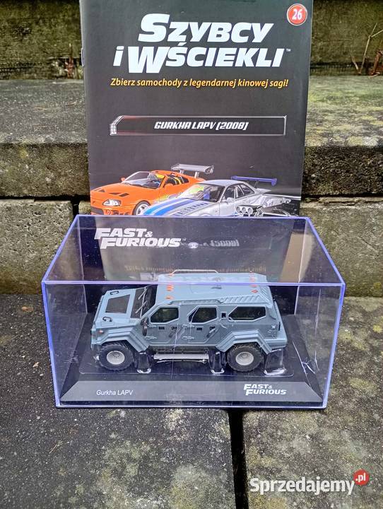 GURKHA LAPV fast furious deagostini 143 szybcy i