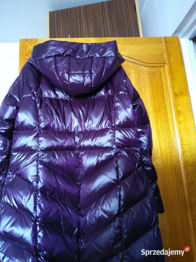 Kurtka damska nowa puchowa 38 fioletowa Kurtki i płaszcze Warszawa
