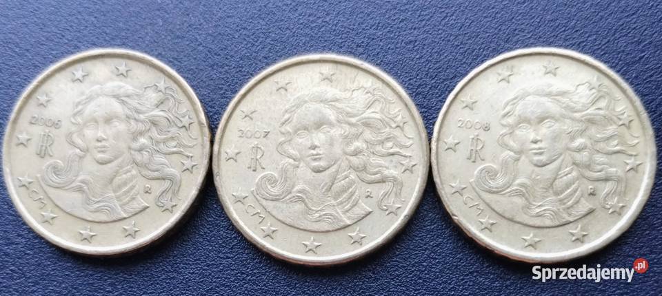 MONETY 10 euro cent Włochy 20062008 Toruń sprzedam