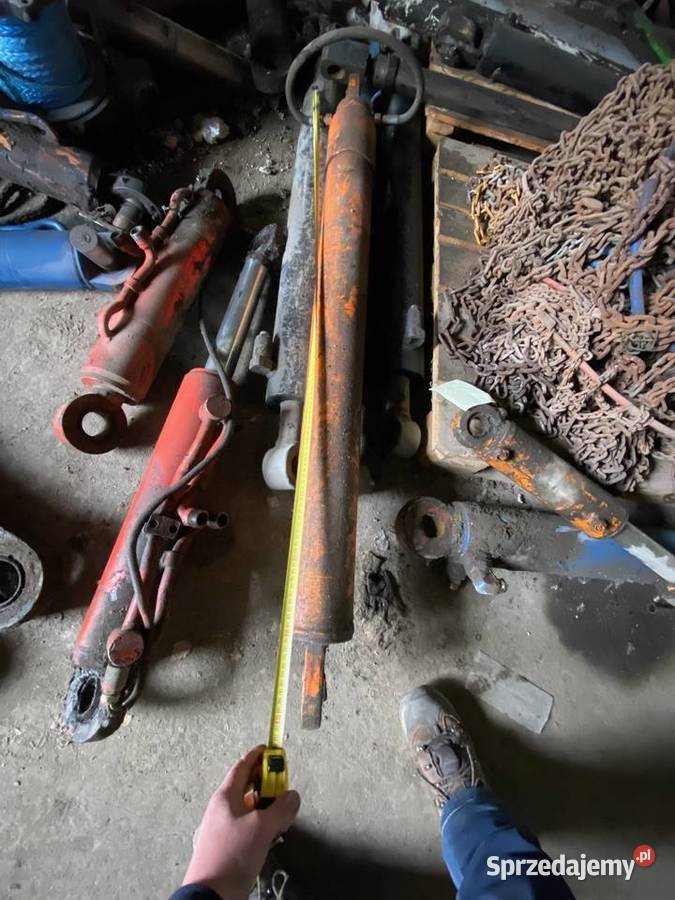 SIŁOWNIKI HYDRAULICZNE DUŻE I MAŁE DUŻA ILOŚĆ Pozostałe sprzedam