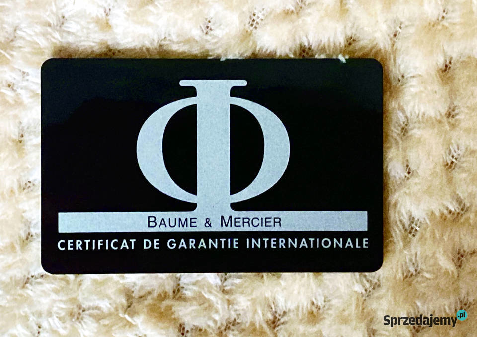 Baume Mercier zegarek damski jubilerski zachodniopomorskie Szczecin