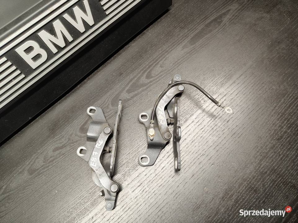 Bmw e87 zawiasy maski przód lewy prawy komplet osobowe Aleksandrów Łódzki