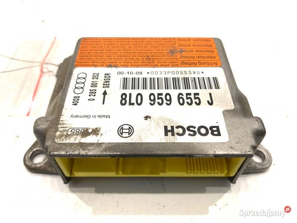 SENSOR AIRBAG AUDI A3 8L 8L0959655J 9606 CZUJNIK