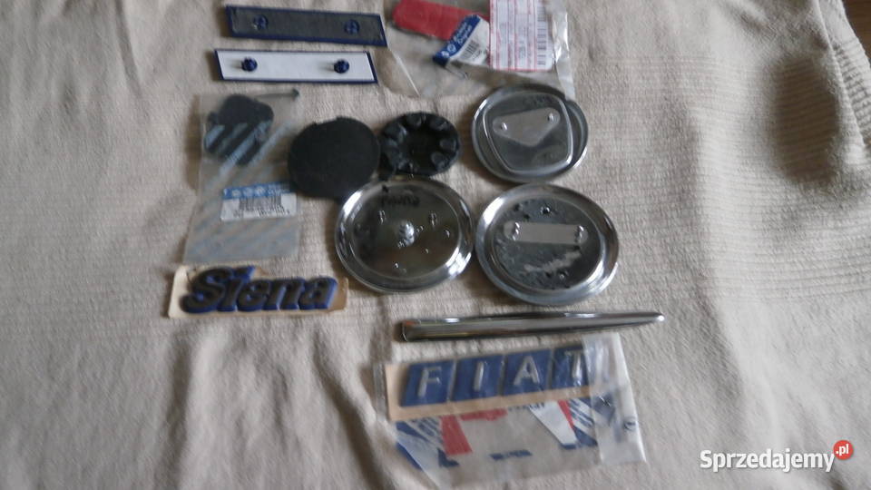 emblematy nazwa marki modelu fiat sprzedam Pozostałe Części samochodowe Suwałki