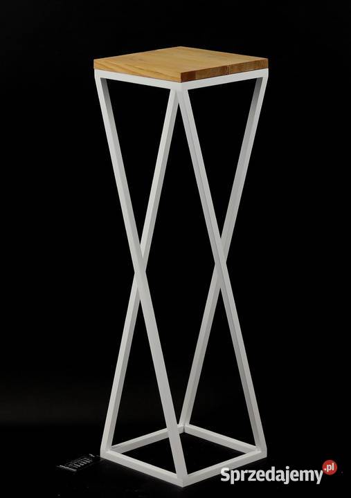 Kwietnik Metalowy Stojący Stojak na kwiaty 80 mazowieckie Sobienie-Jeziory