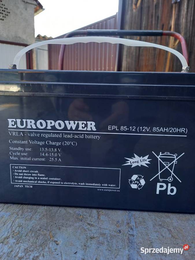 Akumulator zelowy Ups 12 V 85 Ah Sulechów