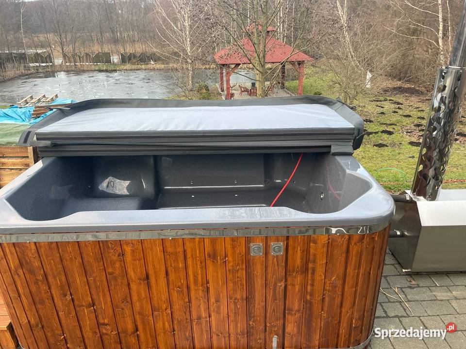 Beczka Kwadratowa Wellness XXL 6osób leżanka Konstancin-Jeziorna