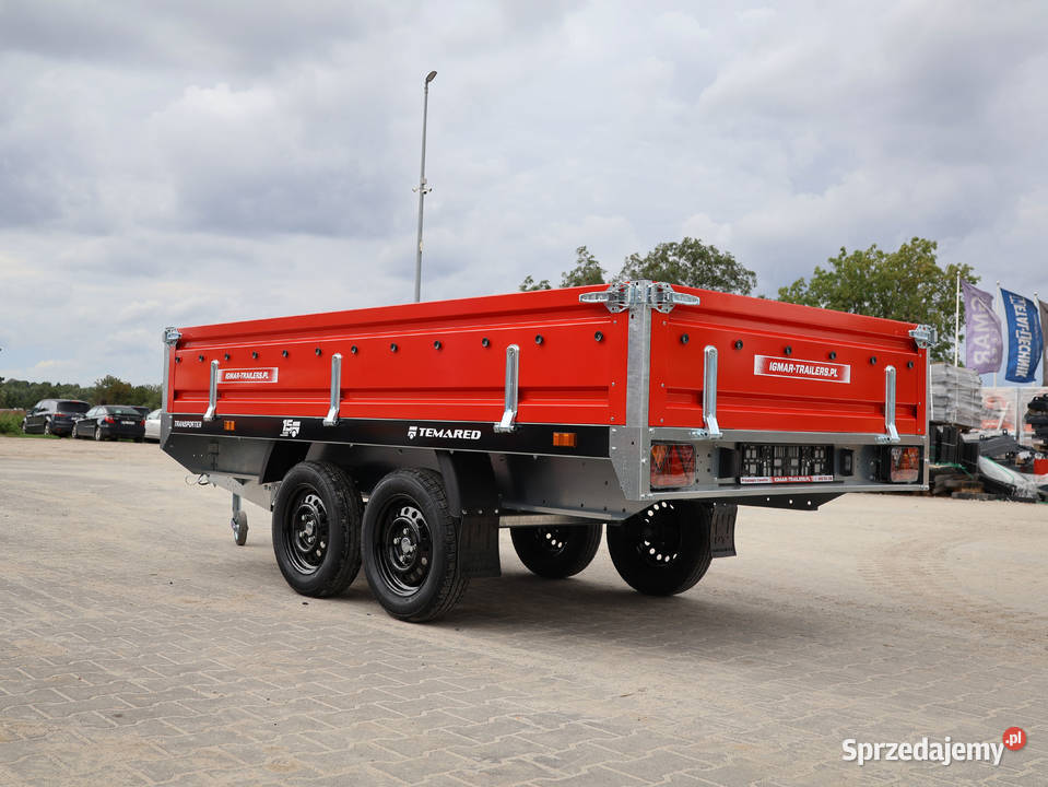 NOWA Przyczepka TEMARED TRANSPORTER 30152 kujawsko-pomorskie Toruń