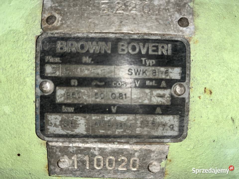 Brown bowen silnik szwajcarski Wągrowiec