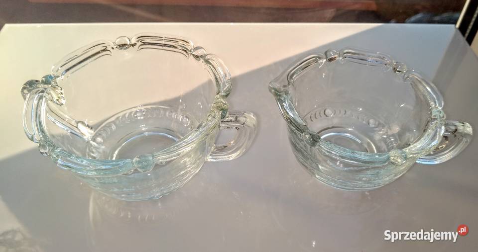 Zestaw mlecznik i cukiernica mazowieckie sprzedam