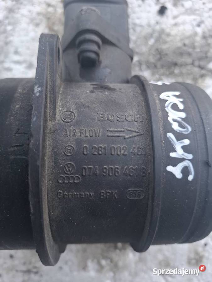 Przepływomierz Skoda Super B Pozostałe Wisznice