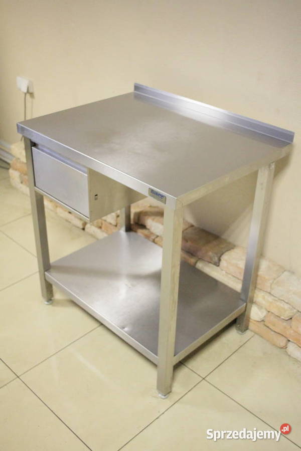 Stół gastronomiczny z szufladą 80x60 sprzedam