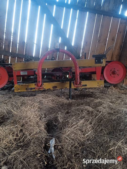 Przetrząsarko zgrabiarka z drugim kompletem małopolskie Gronków sprzedam