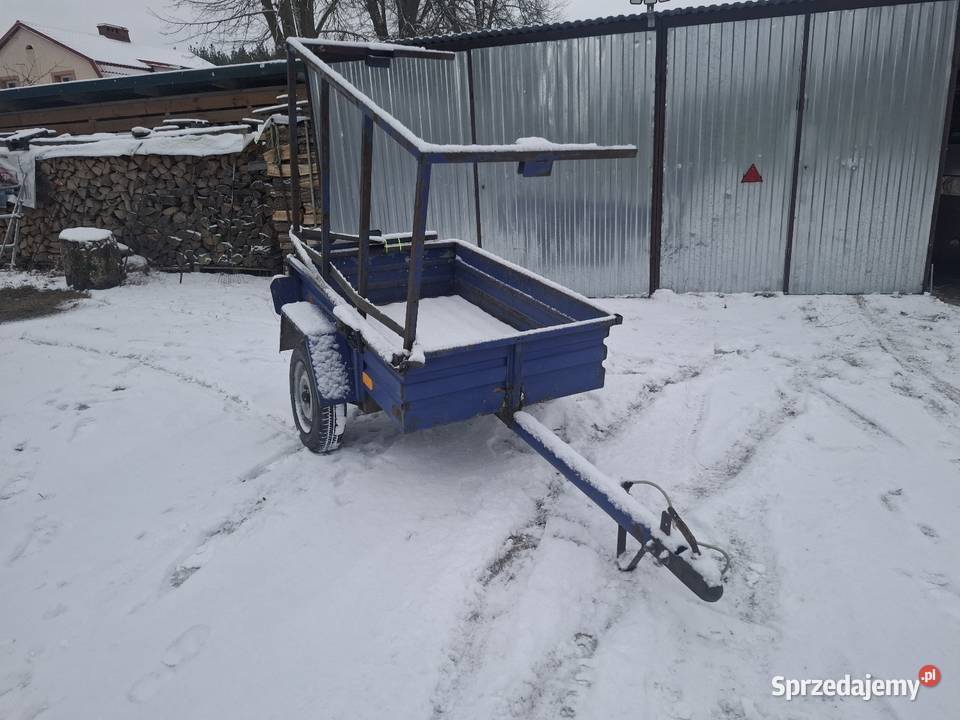 Przyczepka samochodowa lekka SAM burtowe Stare Prusy